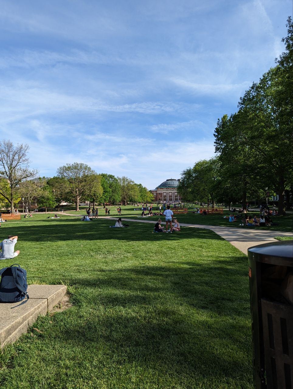 Picnic in Main Quad