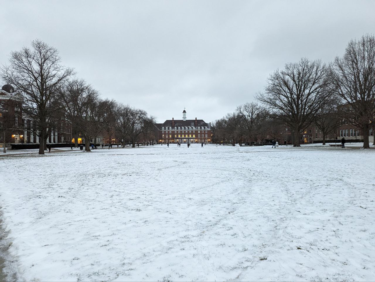 Main Quad in winter